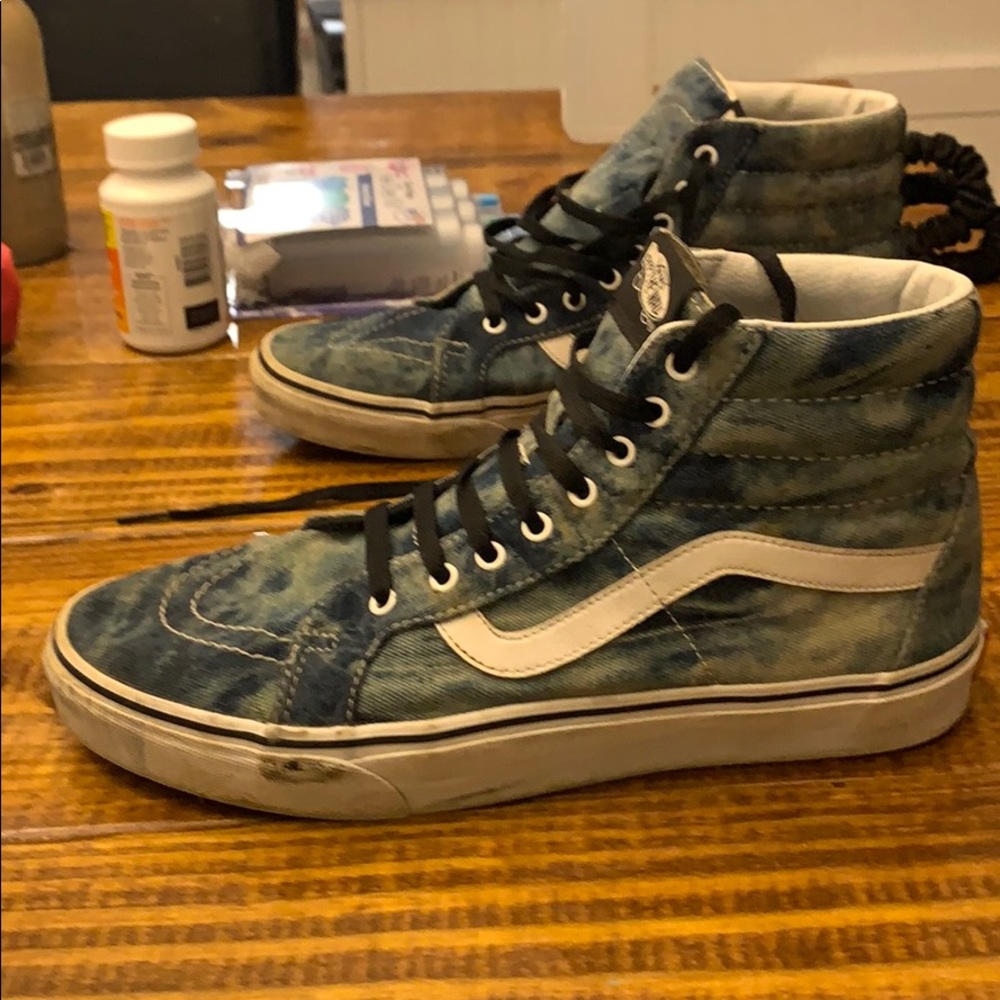 Tie-dye vans